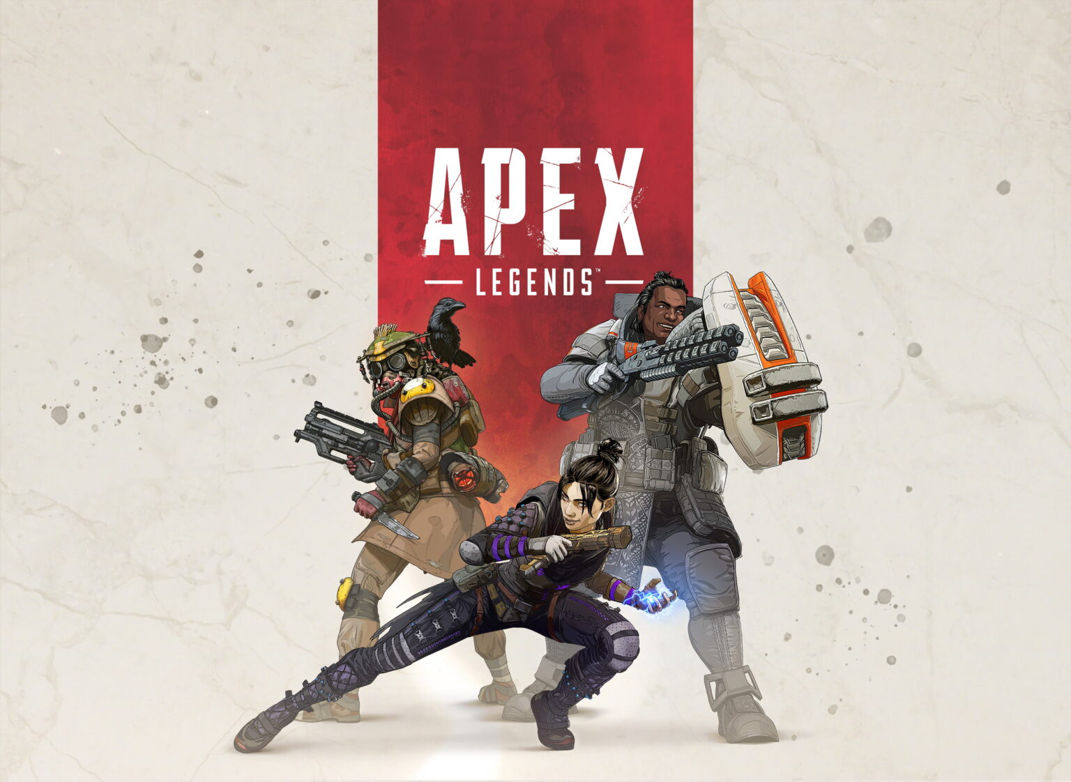 Offizielles Apex-Legends-Motiv mit Figuren des ursprünglichen Spiels - Bild: Electronic Arts / Respawn Entertainment