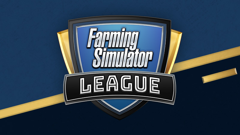 Offizielles Logo der Farming Simulator League als Symbolbild zur Sponsoring-Ankündigung, kein Mannschaftsfoto - Bild: Astragon / GIANTS Software