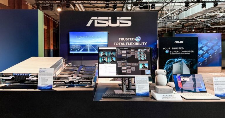 ASUS-Messestand - Bild: ASUS
