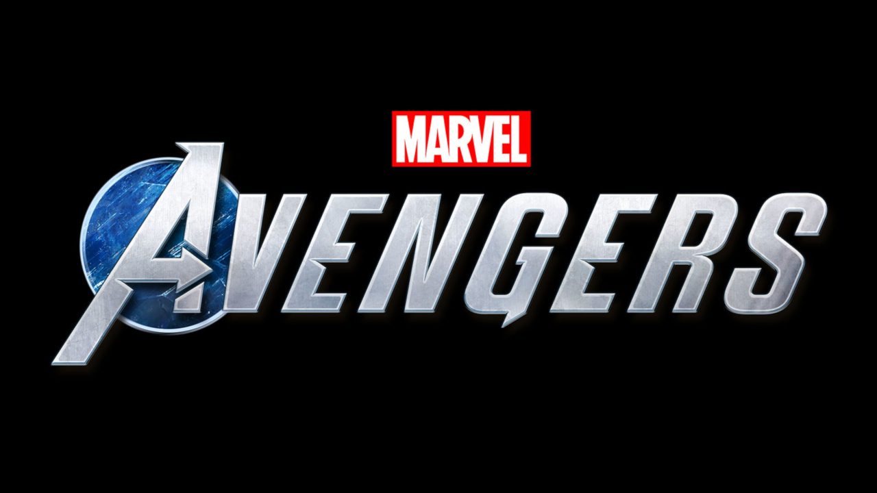 Offizielles Logo von Marvel’s Avengers zur Ankündigung auf der E3 2019 - Bild: Crystal Dynamics / PlayStation Blog