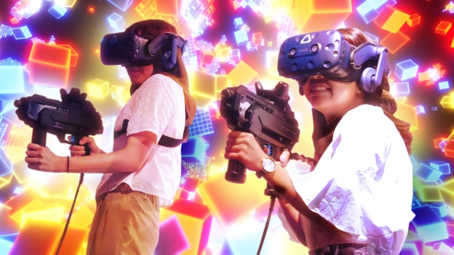 VR-Zone-Osaka-Werbemotiv von 2018, Archivbild - Bild: Bandai Namco Amusement
