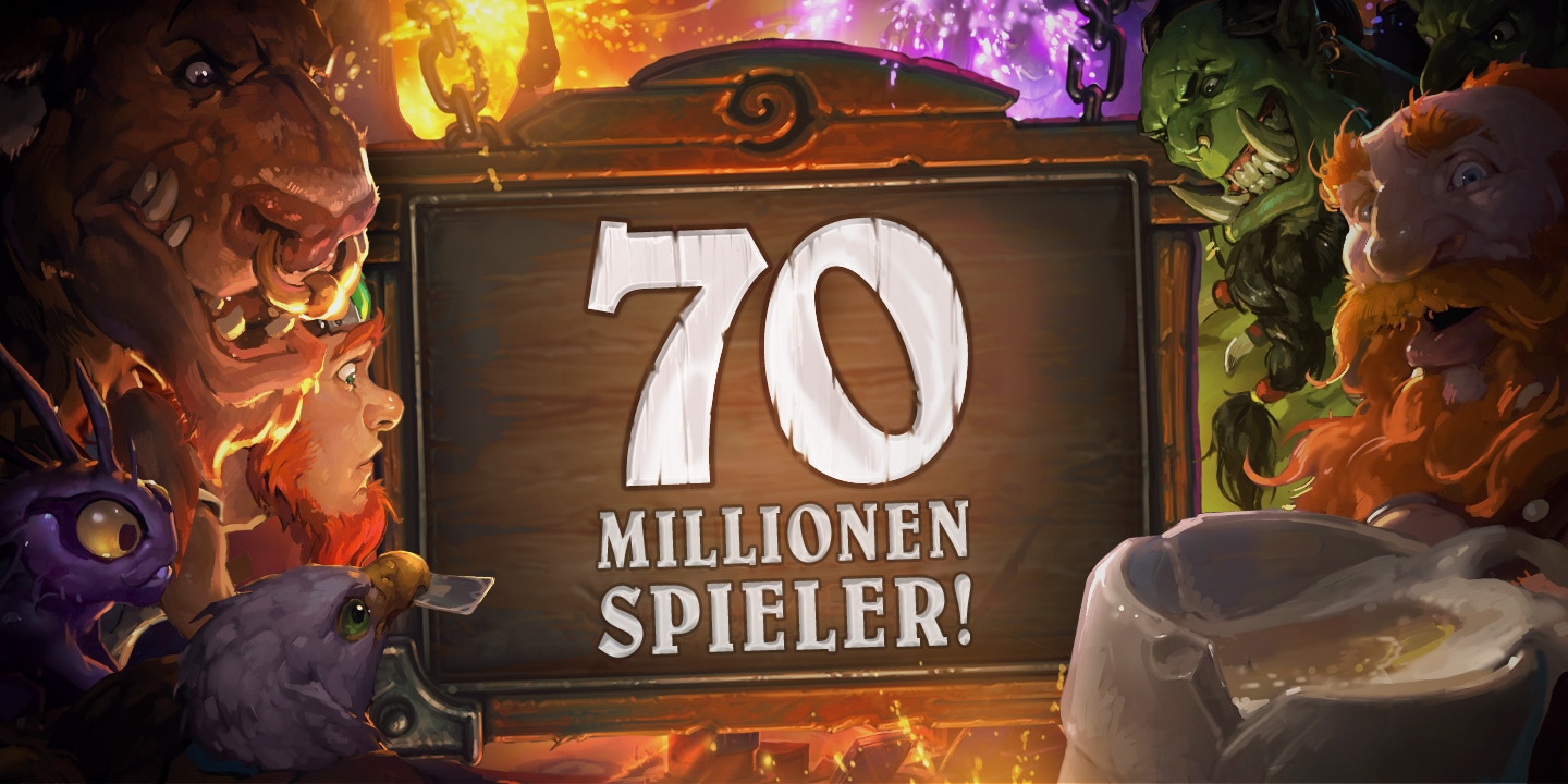 Hearthstone-Werbemotiv zu 70 Millionen Spielern - Bild: Blizzard Entertainment
