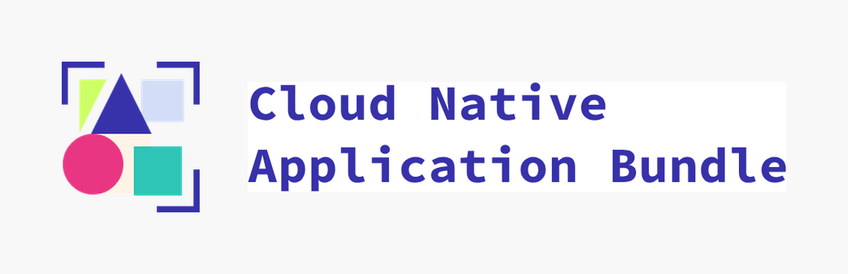 Offizielles CNAB-Logo mit Schriftzug Cloud Native Application Bundles - Bild: CNAB-Projekt