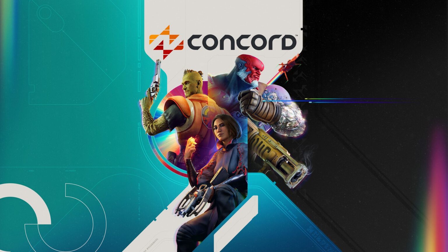 Offizielles Concord-Motiv mit Spielfiguren - Bild: Sony Interactive Entertainment / Firewalk Studios