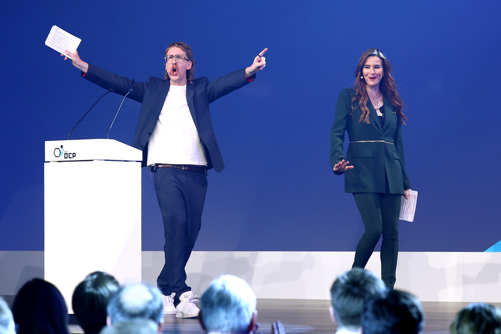 DCP-Moderationsduo, Archivbild - Bild: Deutscher Computerspielpreis