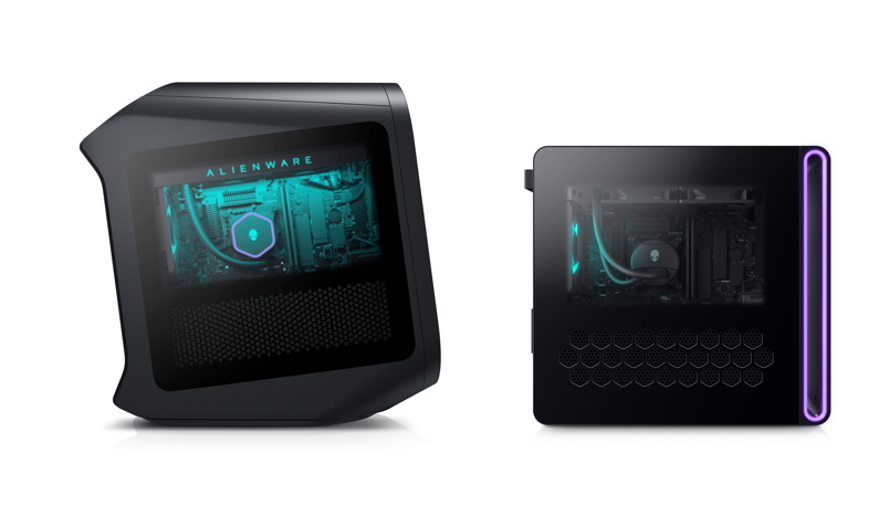Alienware Aurora R15 links und Aurora R16 rechts - Bild: Dell Technologies