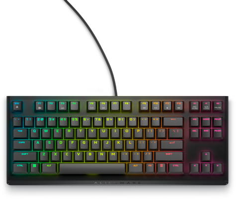 Alienware AW420K Gaming-Tastatur aus der Aktionsankündigung 2023 - Bild: Dell Technologies
