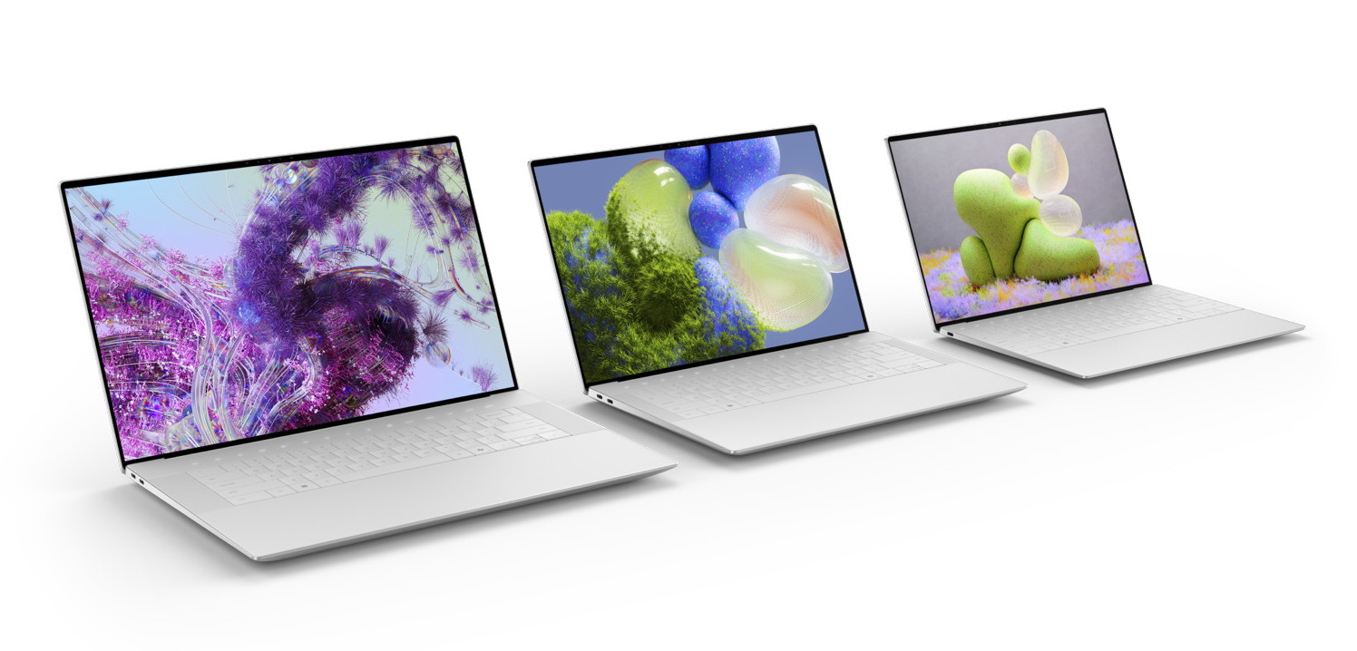 Dell XPS 16, XPS 14 und XPS 13 als Notebook-Familie - Bild: Dell Technologies