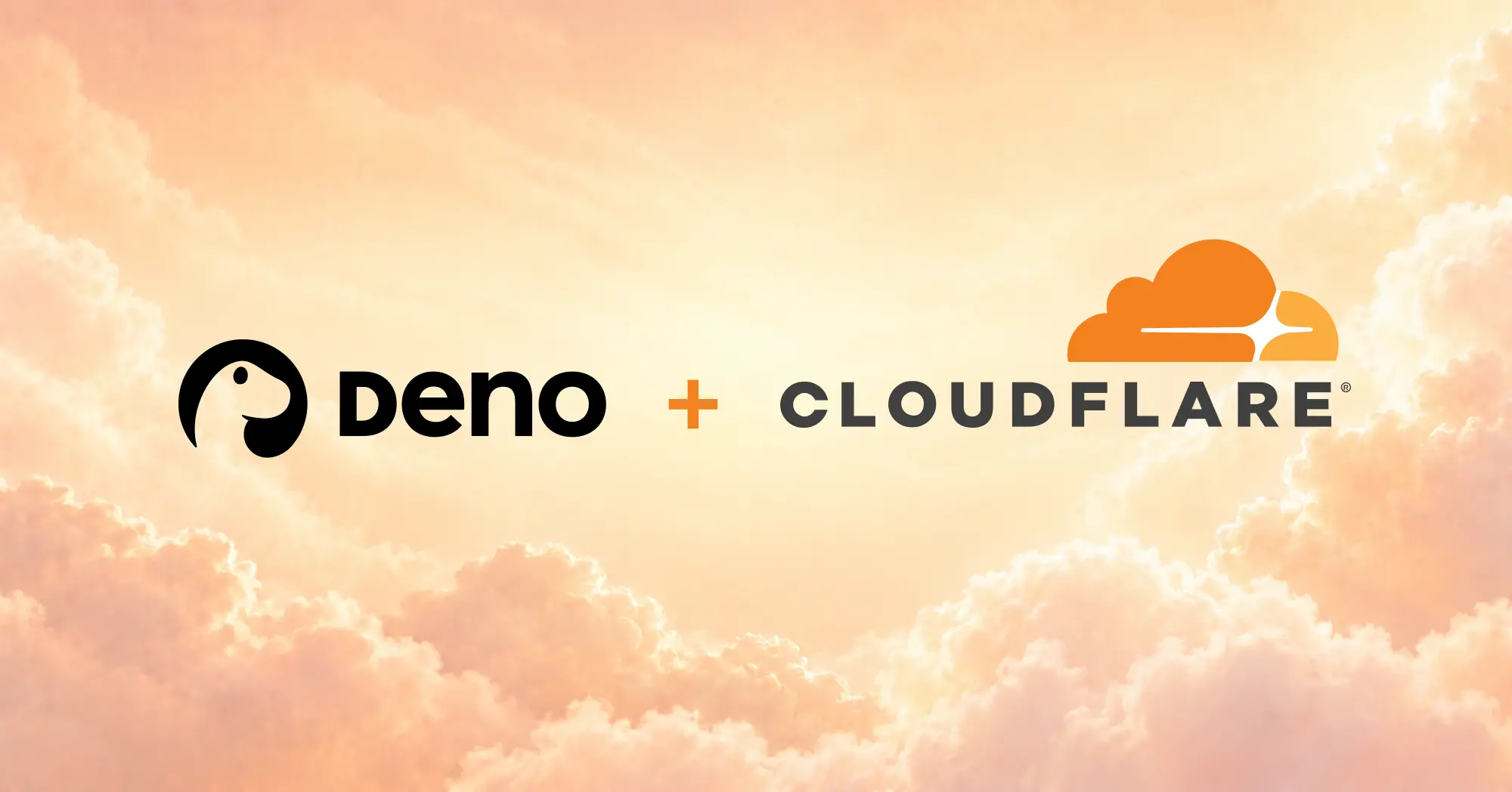 Offizielles Motiv zum Wechsel von Deno zu Cloudflare - Bild: Deno / Cloudflare