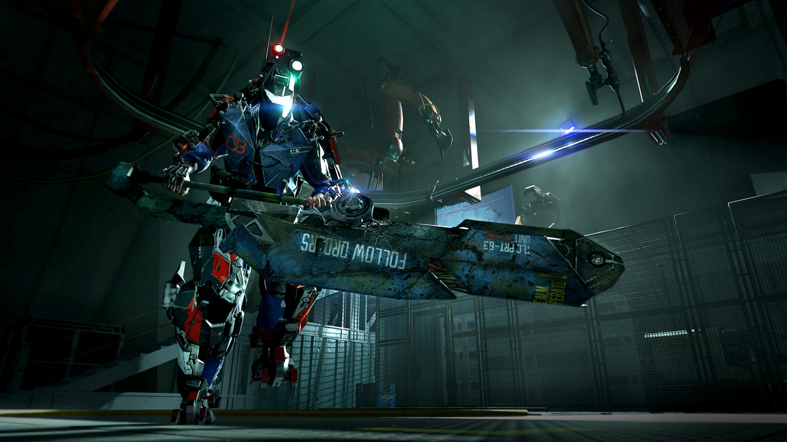 Offizieller Screenshot von The Surge, Spielillustration zum Deutschen Entwicklerpreis 2017, keine Aufnahme der Gala - Bild: Deck13 Interactive / Focus Home Interactive
