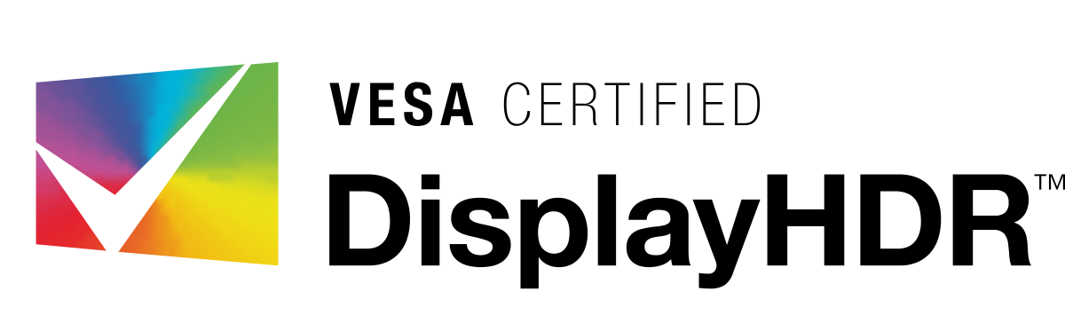 Offizielles VESA-Certified-DisplayHDR-Logo - Bild: VESA