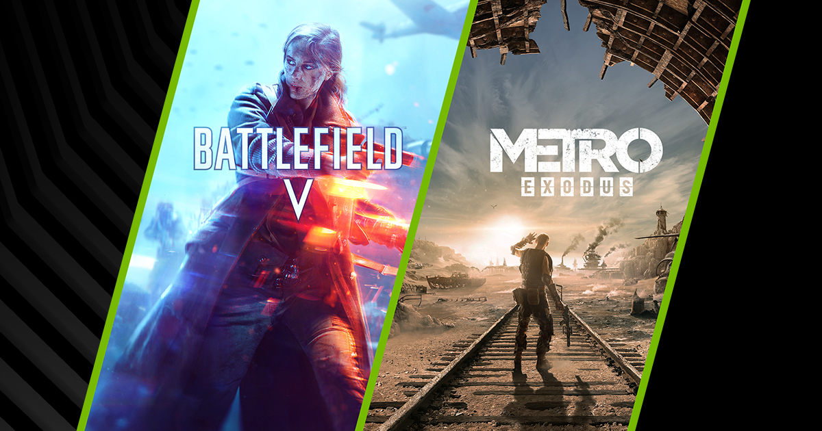 NVIDIA-Motiv zu Battlefield V und Metro Exodus aus dem Februar 2019 - Bild: NVIDIA