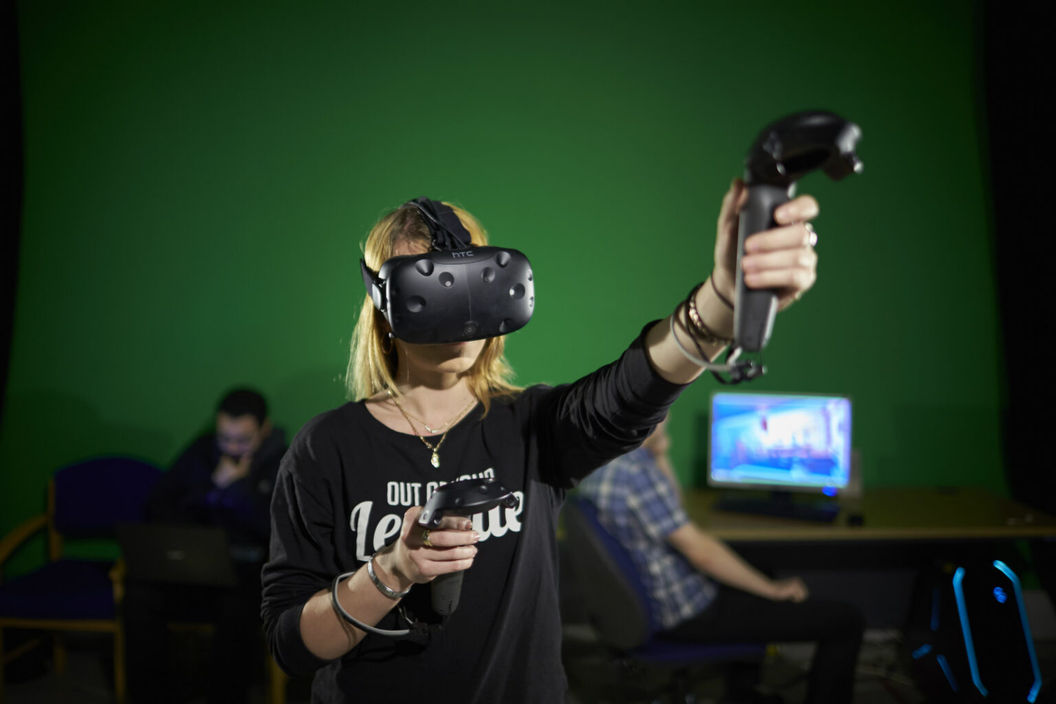 VR-Technik im offiziellen Abertay-Bild zur InGAME-Ankündigung - Bild: Abertay University