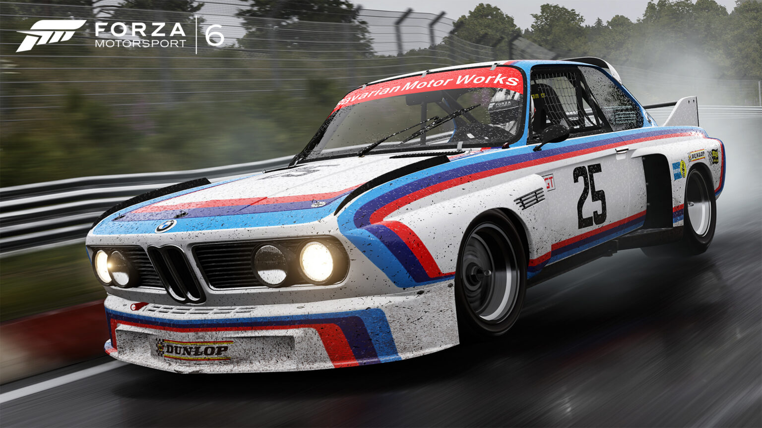 Offizielles Forza-Motorsport-6-Motiv mit BMW-Rennwagen Nummer 25, kein Rabattbanner - Bild: Microsoft / Turn 10 Studios