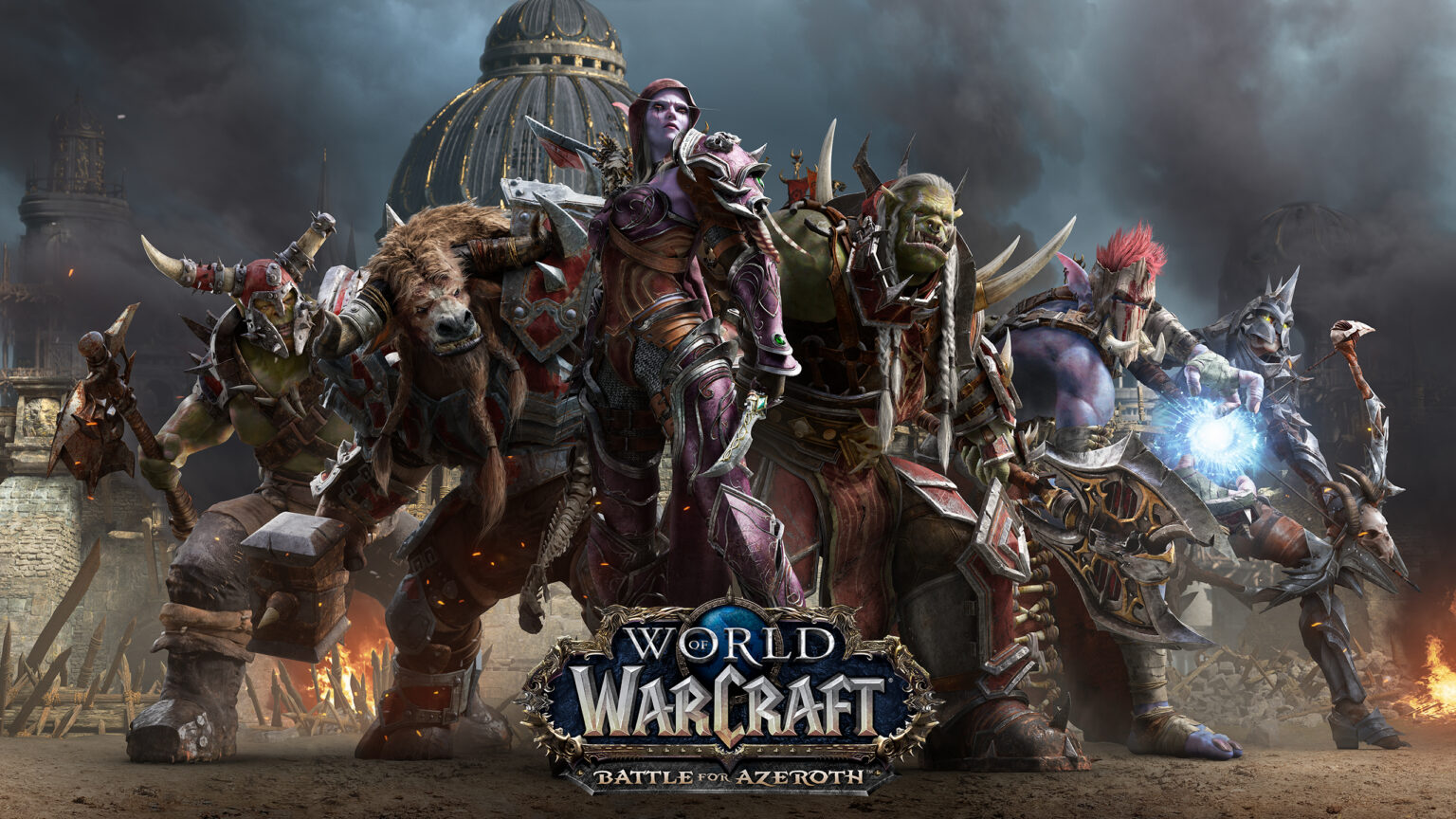 Offizielles Motiv zu World of Warcraft: Battle for Azeroth aus dem DirectX-Entwicklerblog - Bild: Blizzard Entertainment / Microsoft DirectX Developer Blog