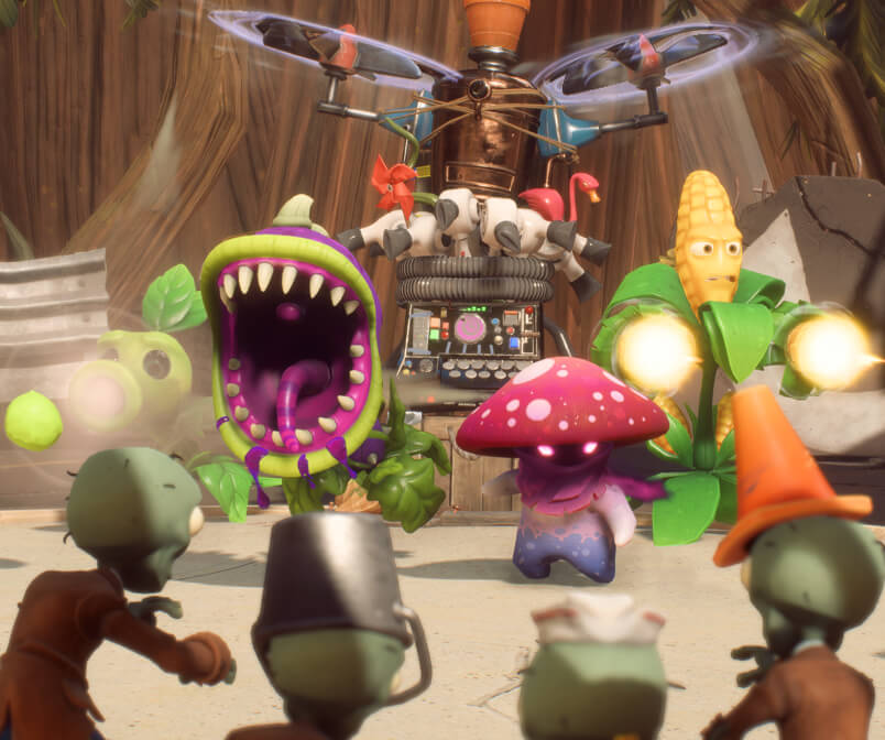 Offizielles Motiv zu Plants vs. Zombies: Battle for Neighborville, Symbolbild - Bild: Electronic Arts / PopCap
