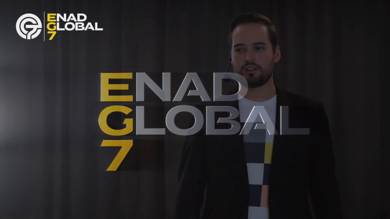 Robin Flodin in der offiziellen EG7-Videopräsentation vom Januar 2020 - Bild: Enad Global 7