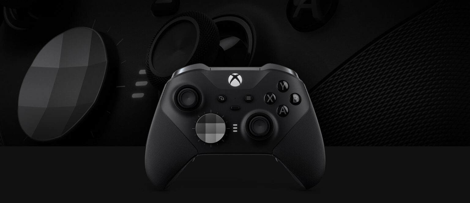 Schwarzer Xbox Elite Wireless Controller Series 2 in der Vorderansicht - Bild: Microsoft / Xbox