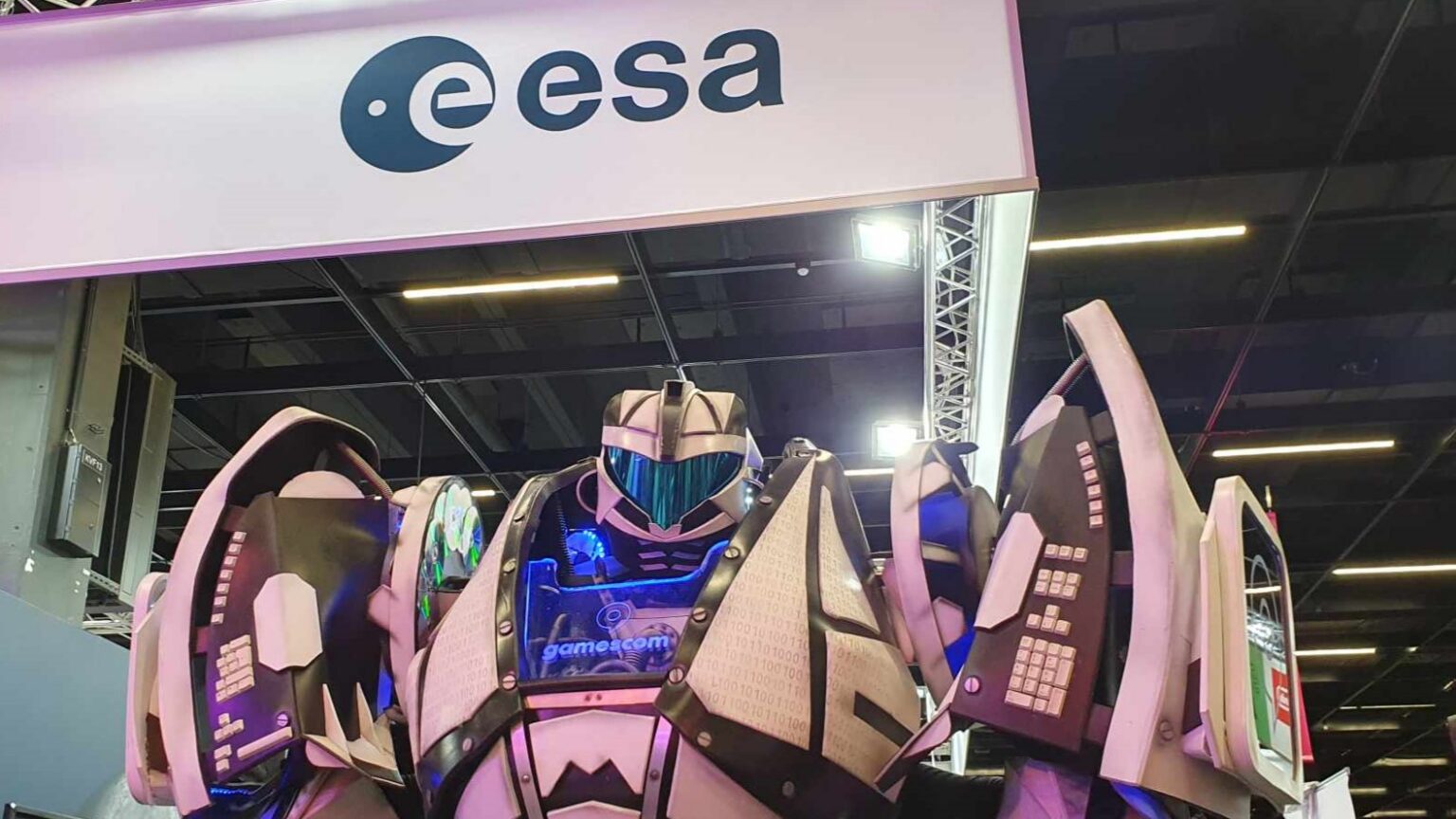 ESA-Stand auf der gamescom 2023, Archivfoto - Bild: ©ESA