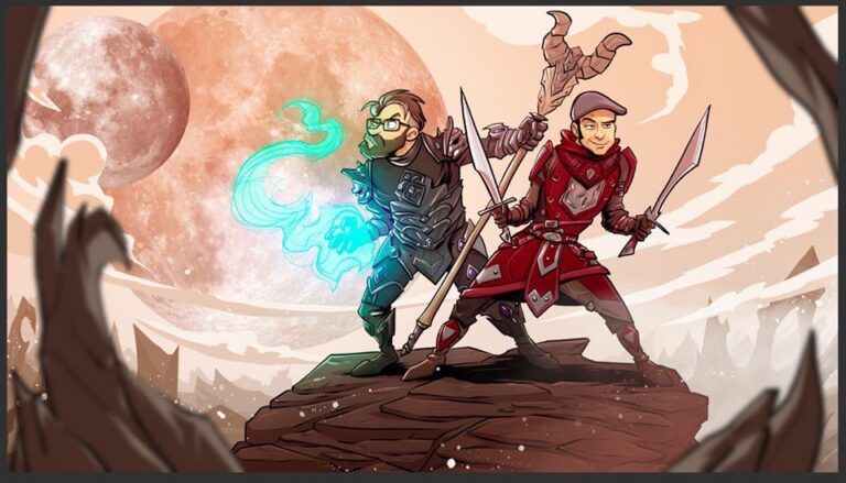 Von Gronkh veröffentlichtes Werbemotiv zum Elsweyr-Livestream mit Gronkh und Kaya Yanar am 31. Mai 2019 - Bild: Gronkh