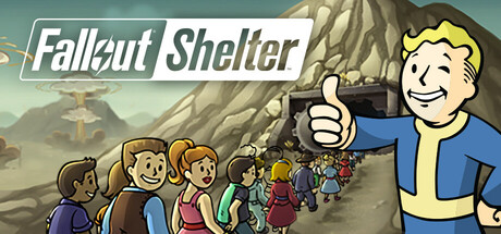 Offizielles Titelmotiv von Fallout Shelter mit Vault Boy als Symbolbild, keine Darstellung der Umsatzmessung - Bild: Bethesda Softworks / Steam