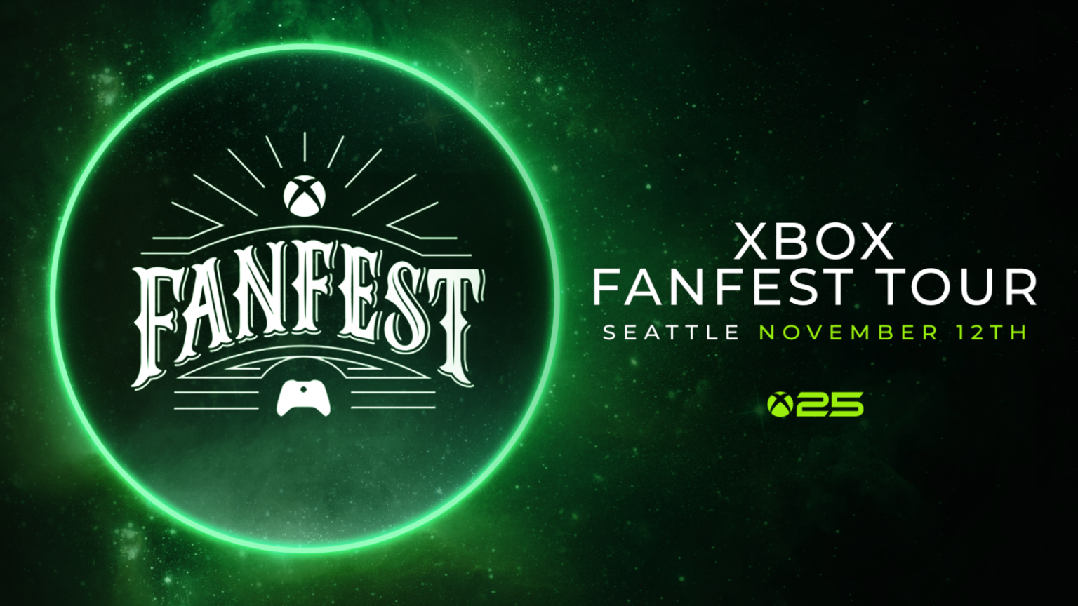 Offizielles Veranstaltungsplakat für das Xbox FanFest in Seattle am 12. November 2026 - Bild: Xbox