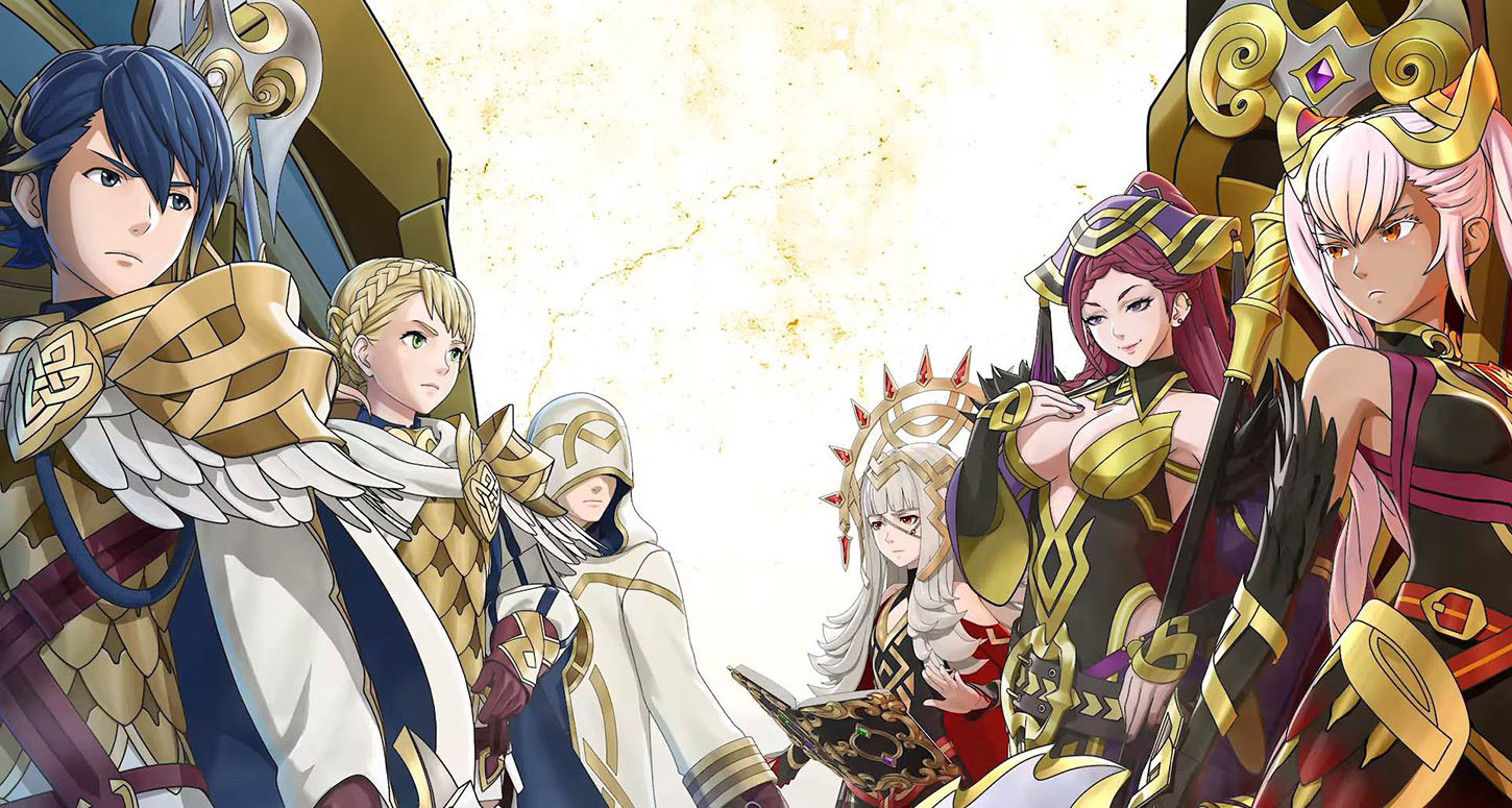 Charaktermotiv zu Fire Emblem Heroes aus der ursprünglichen Marktanalyse von 2018 - Bild: Nintendo / Sensor Tower