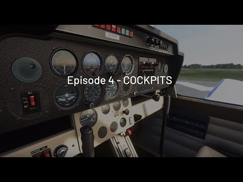 Cockpit mit analogen Instrumenten im offiziellen Entwicklervideo von 2019 - Bild: Microsoft / Asobo Studio