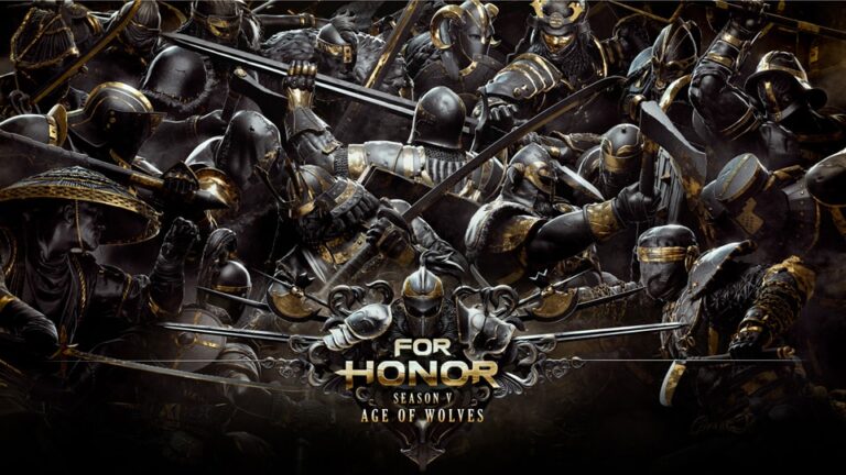 Offizielles For-Honor-Motiv zu Season Five Age of Wolves mit bewaffneten Kriegern, Illustration des Spiels und keine Darstellung der Serverhardware - Bild: Ubisoft