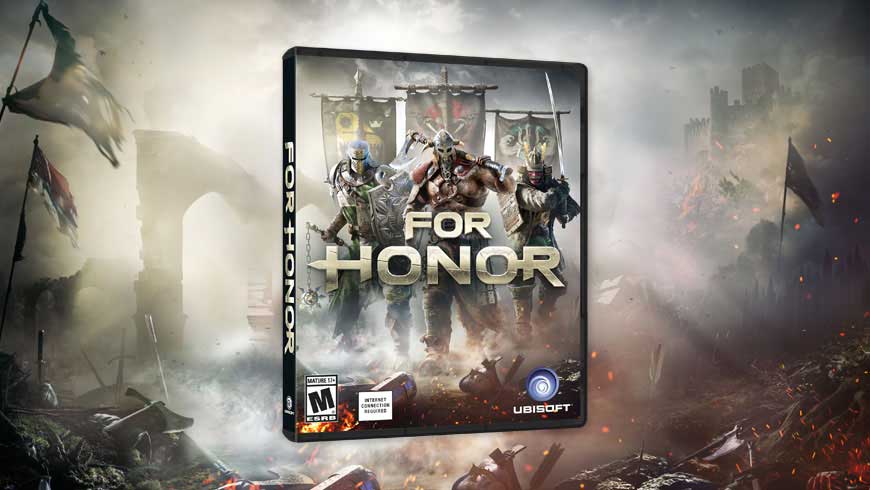 Offizielles PC-Packshot-Motiv von For Honor aus Ubisofts Systemanforderungen von 2017 - Bild: Ubisoft