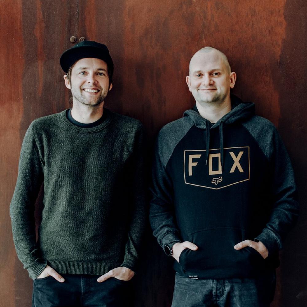 Timo Dries und Frank Ließner im Pressebild zur Übernahme von Fox & Sheep - Bild: Fox & Sheep / Nadine Stenzel