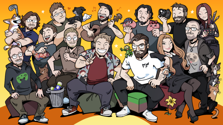 Offizielles Gruppenmotiv der Friendly-Fire-Crew - Bild: Friendly Fire
