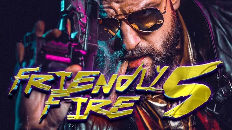 Vorschaubild des Veranstalter-Videos zum Cyberpunk-Fotoshooting für Friendly Fire 5 - Bild: Friendly Fire / eosAndy (via Gronkh)