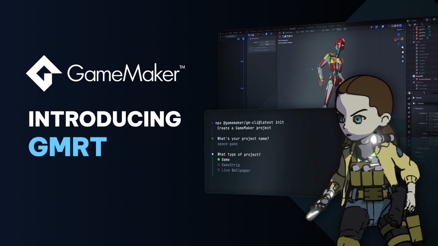 GameMaker GMRT Next-Gen Runtime - Bild: YoYo Games / Opera