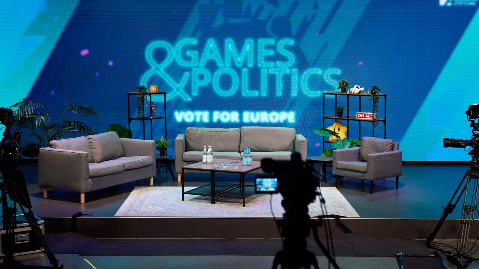 Studio-Motiv der Gesprächsreihe - Bild: esports player foundation