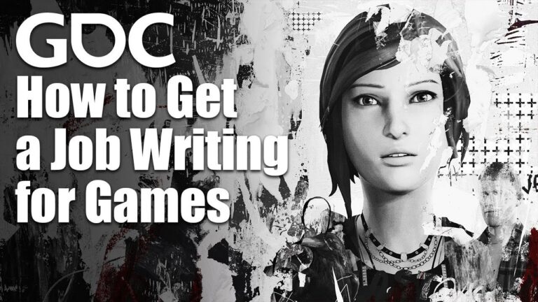 Zak Garriss und Tracey John sprechen auf der GDC 2019 ueber Game Writing