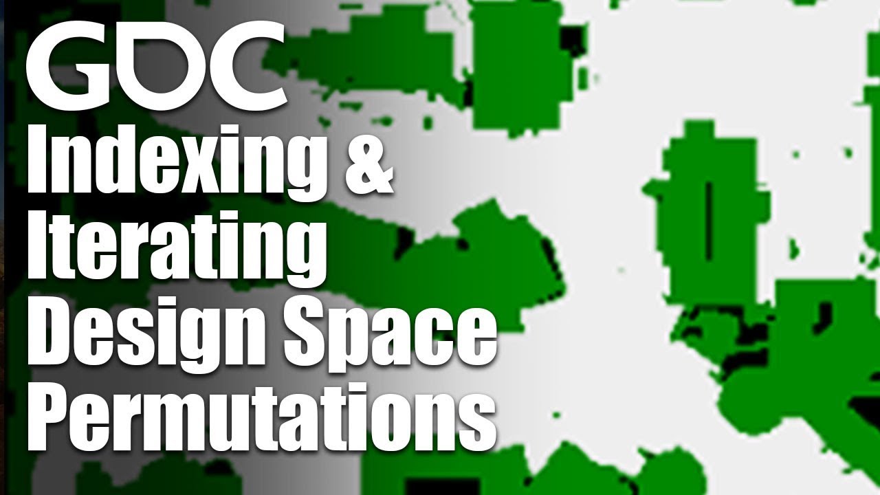 Offizielles GDC-Titelbild zu Indexing and Iterating Design Space Permutations - Bild: GDC