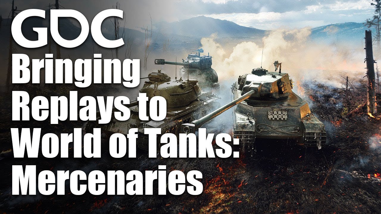 Offizielles GDC-Videomotiv zu serverseitigen Replays in World of Tanks: Mercenaries - Bild: GDC / Wargaming