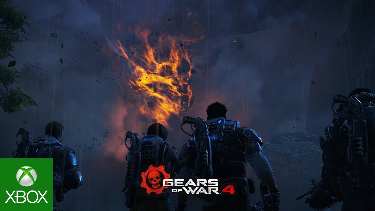 Offizielles Vorschaumotiv zum Xbox-One-X-Enhanced-Trailer von Gears of War 4 - Bild: Xbox / The Coalition