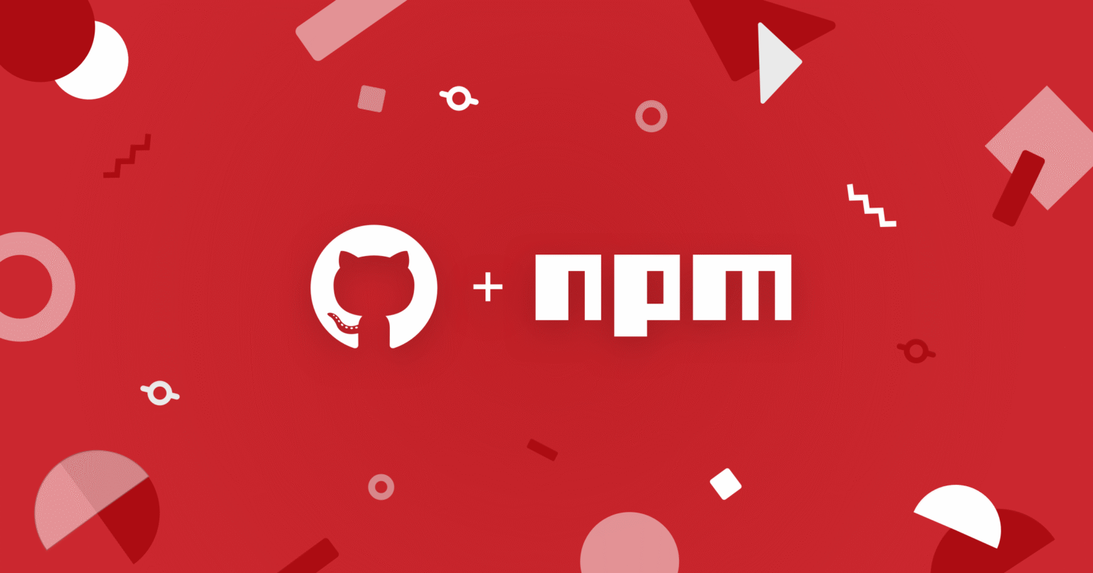 Offizielles GitHub-und-npm-Motiv zur angekündigten Übernahme von 2020 - Bild: GitHub