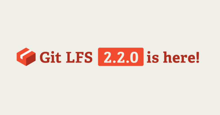 Offizielle GitHub-Grafik zur Veröffentlichung von Git LFS 2.2.0 im Juni 2017 - Bild: GitHub