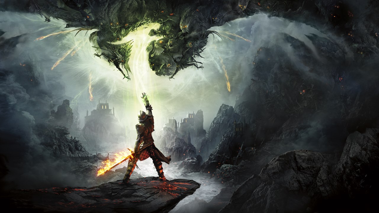 Offizielles Motiv zu Dragon Age: Inquisition aus dem Xbox Store, Symbolbild zur historischen Verkaufsaktion - Bild: Electronic Arts / BioWare
