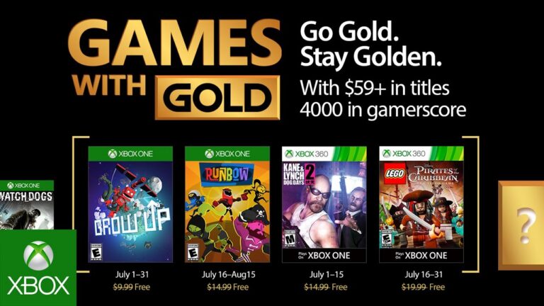Offizielles Vorschaubild des Xbox-Videos zu Games with Gold für Juli 2017 - Bild: Microsoft / Xbox