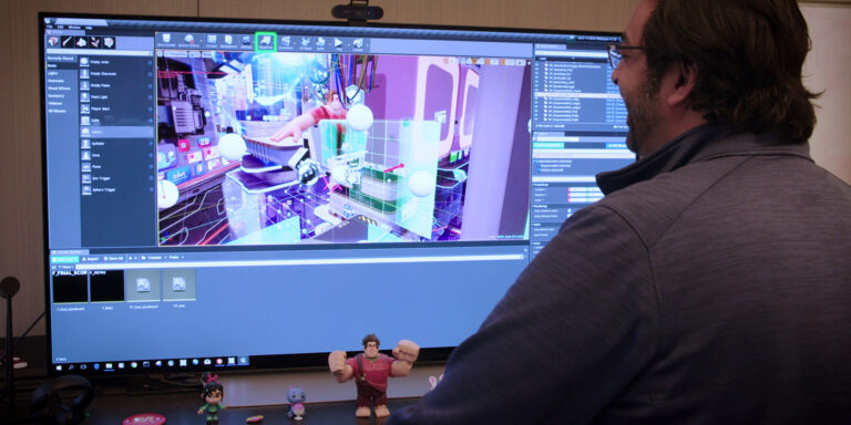Entwicklung von Ralph Breaks VR im Unreal-Engine-Editor - Bild: Epic Games