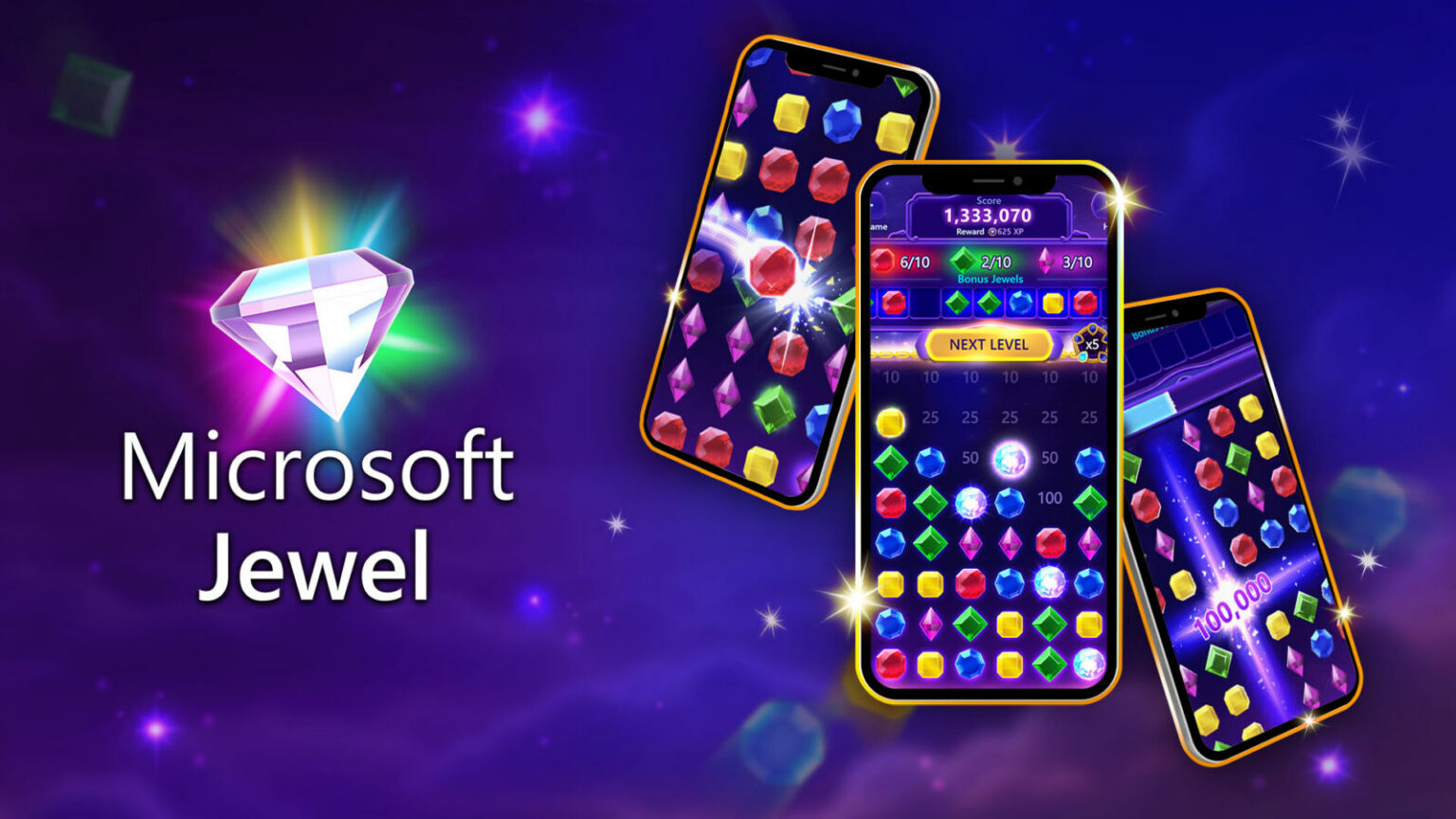 Microsoft-Jewel-Motiv mit Mobile-App - Bild: Microsoft / Xbox