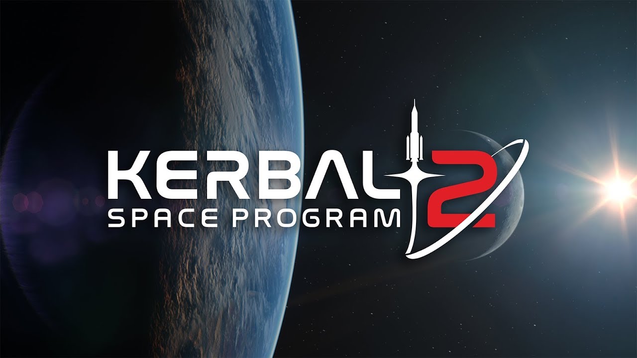 Logo von Kerbal Space Program 2 vor Planeten aus dem offiziellen Cinematic Announce Trailer von 2019 - Bild: Private Division / Kerbal Space Program