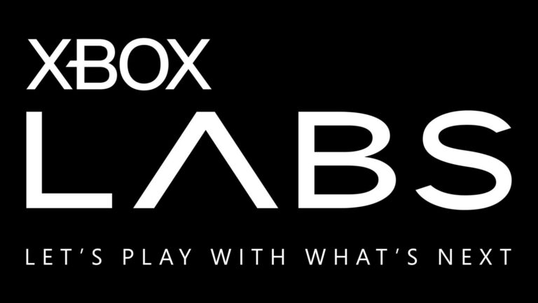Offizielles Logo von Xbox Labs auf schwarzem Hintergrund - Bild: Xbox