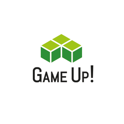 Offizielles Logo der Netzwerkinitiative GameUp! als Illustration des Trierer Games-Umfelds, kein Bild des Lernspiel-Prototyps - Bild: GameUp! / Hochschule Trier