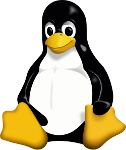 Linux-Maskottchen Tux als Symbol fuer den Linux-Kernel