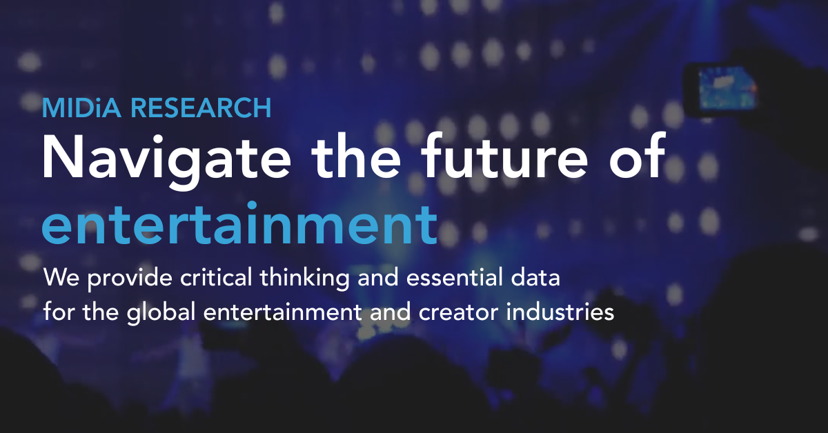 Unternehmensmotiv von MIDiA Research für die Entertainment-Branche, Symbolbild - Bild: MIDiA Research